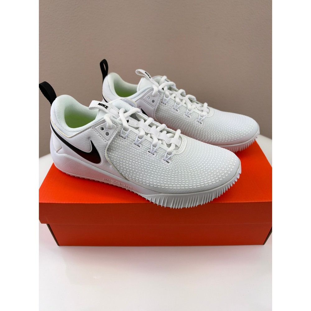 Nike Zoom Hyperace 2 Womens Volleyball Shoes White Black AA0286-100 Size 8